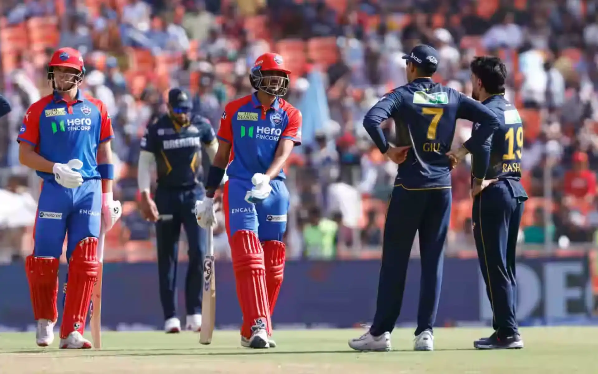 DC vs GT: Both Captains in one frame (iplt20)
