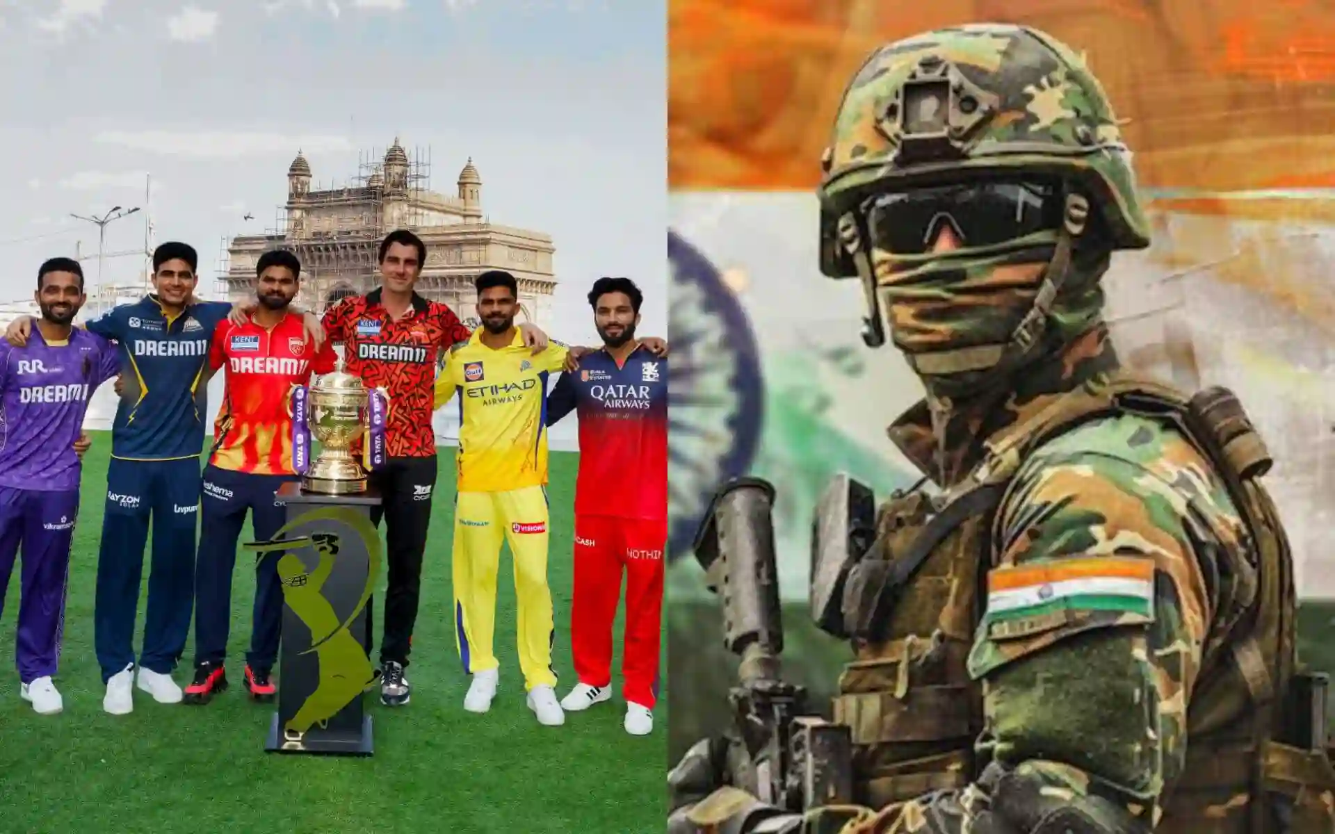The Indo-Pak border conflict could affect IPL 2025 [Source: @IPL, @Ravitiwariii_/X]