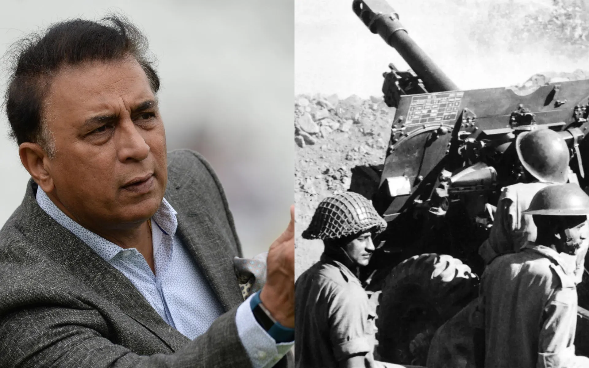 Sunil Gavaskar reveals memories of 1965 war [Source: @ICC/X.com, AFP]