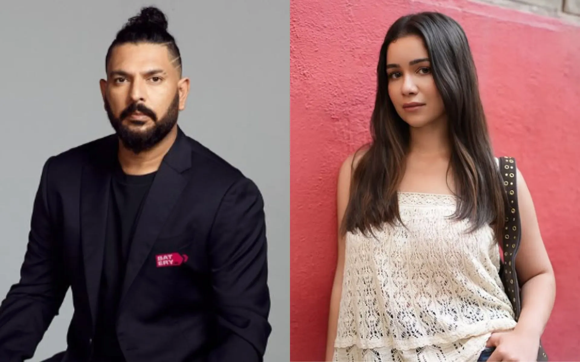 Yuvraj Singh and Sara Tendulkar [Source: @yuvisofficial, @saratendulkar/instagram.com]