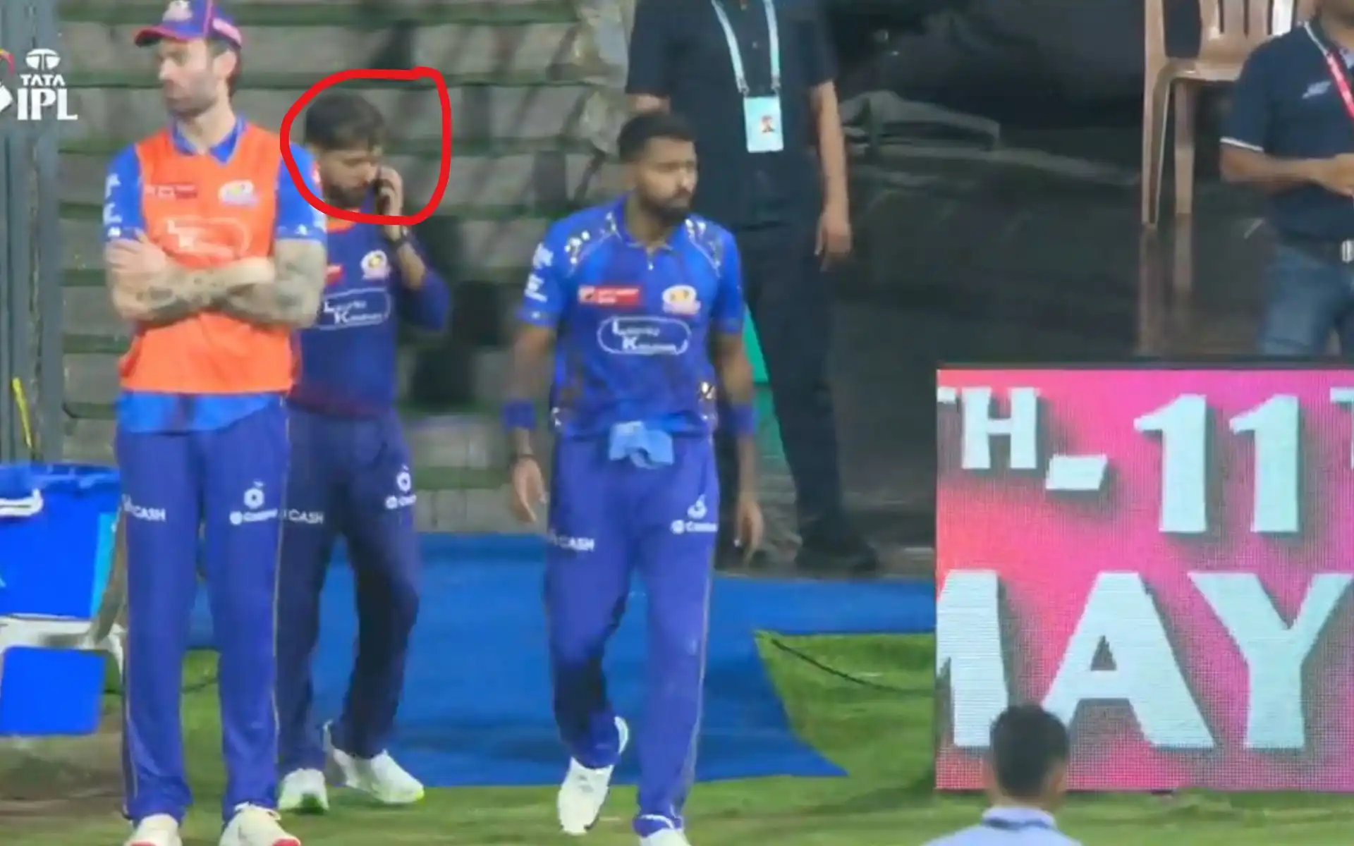 Mumbai Indians - (Source : @ScreenGrab)