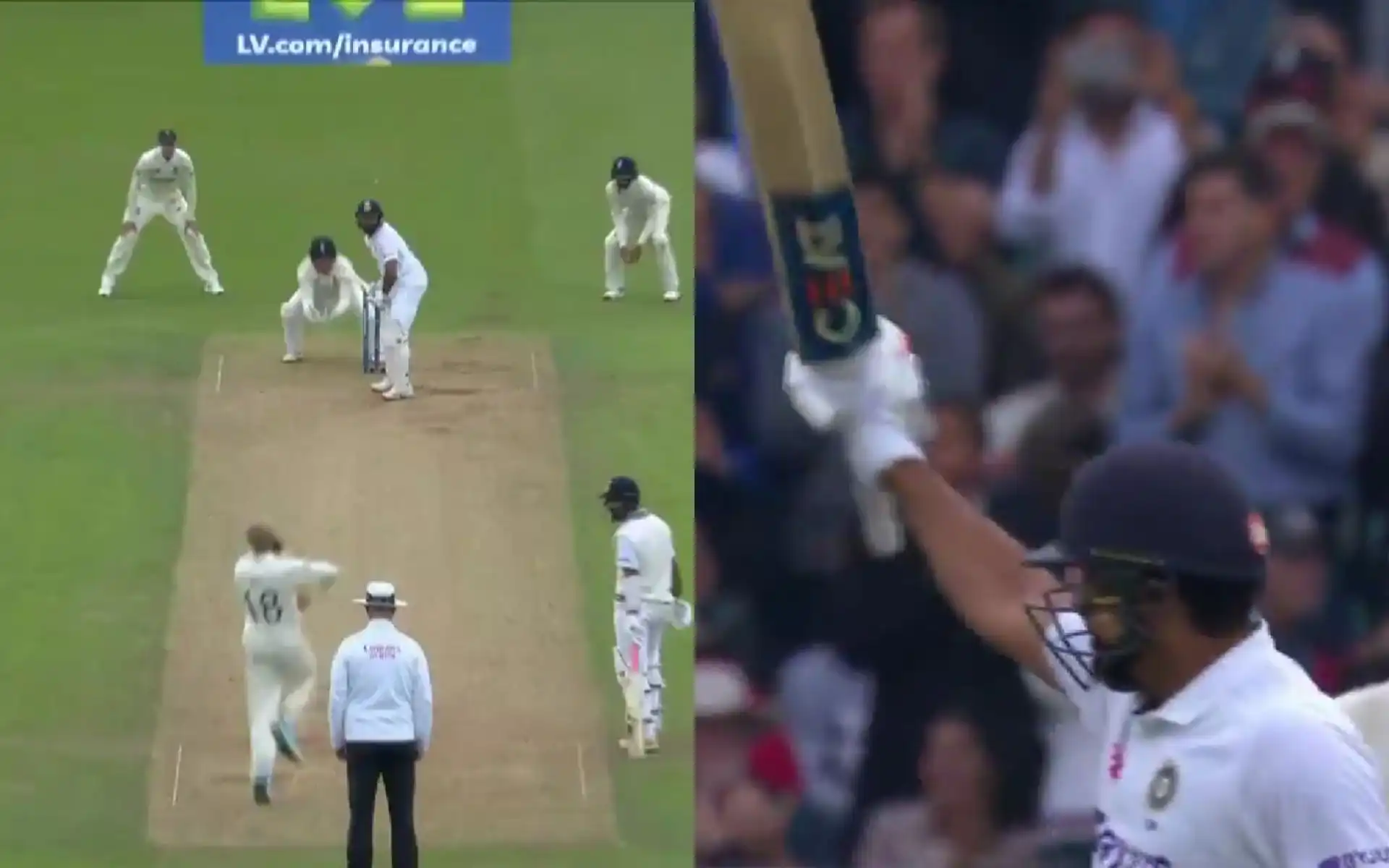 Rohit's First Away Test Ton (Source: @SonySportsNetwk/x.com)