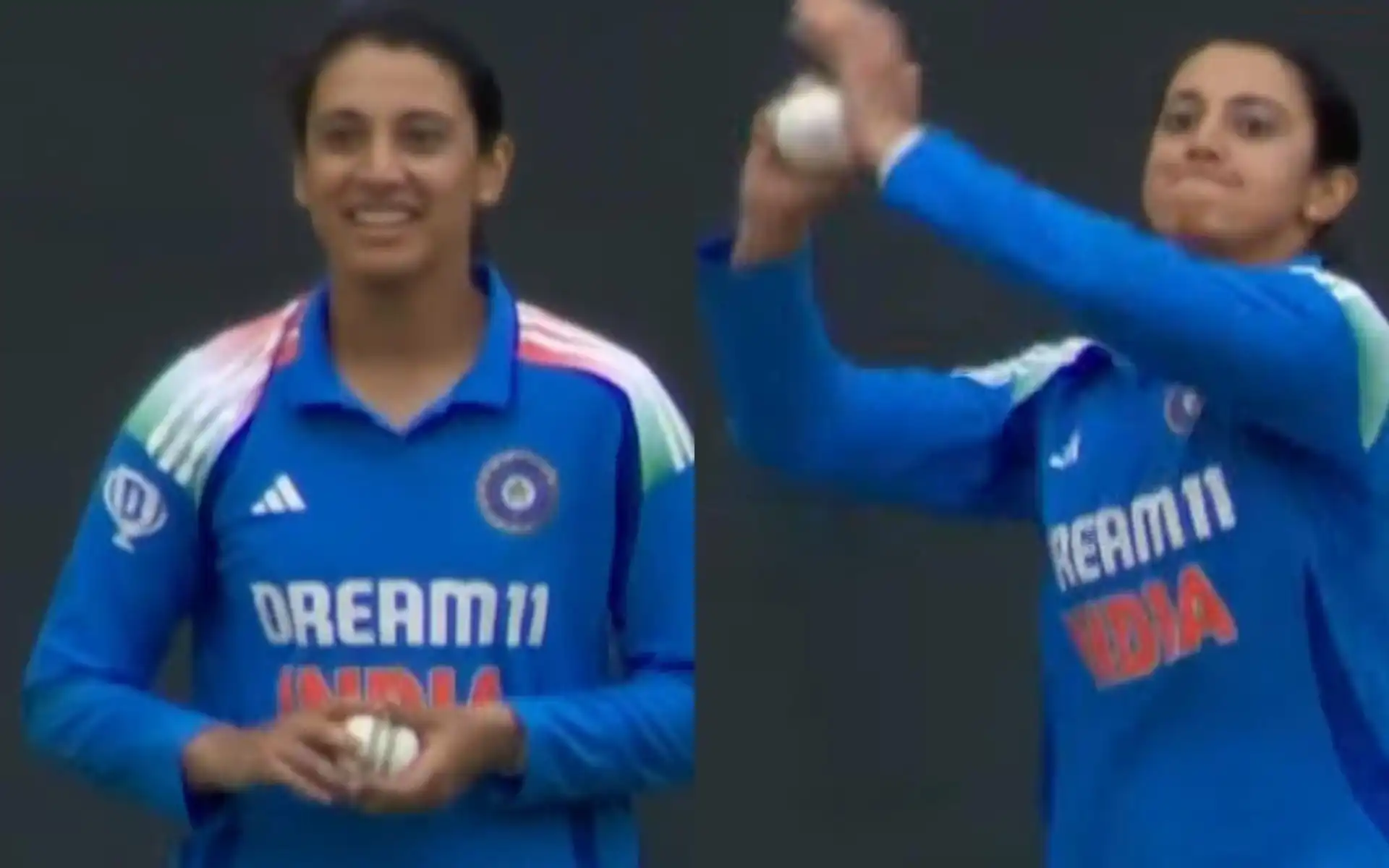 Smriti Mandhana vs SA. [Source - Fancode/x.com]