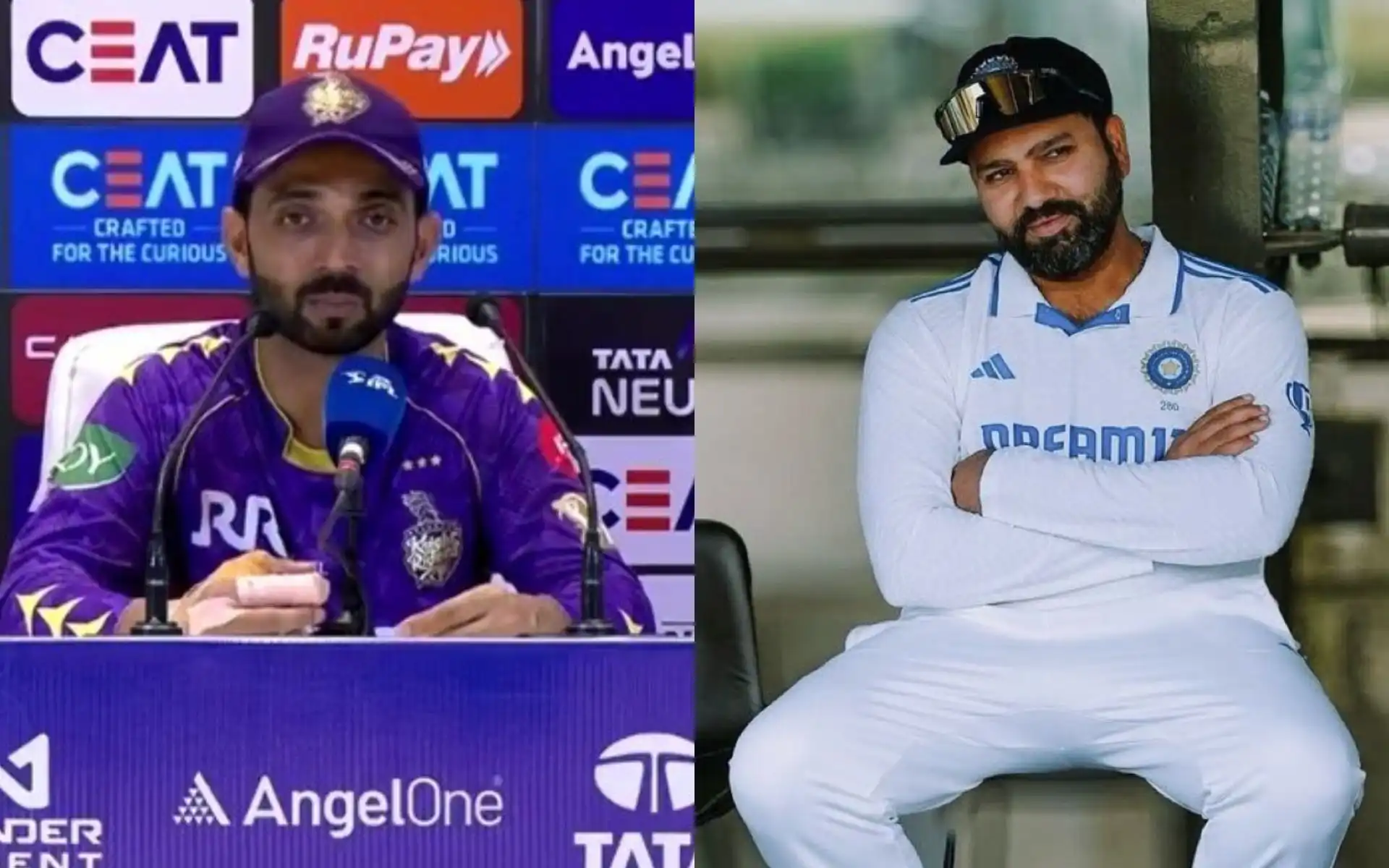 "Shocked": Ajinkya Rahane Surprised At Rohit Sharma's Sudden Retirement From Tests "Shocked": Ajinkya Rahane Surprised At Rohit Sharma's Sudden Retirement From Tests