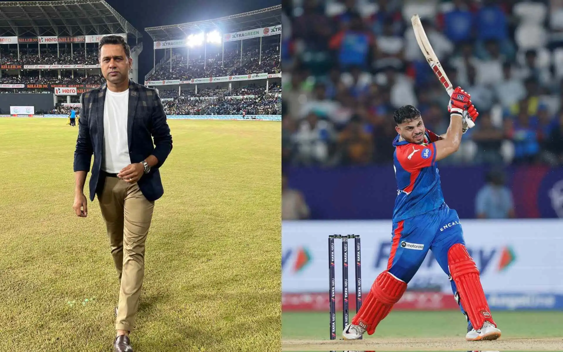 Aakash Chopra's Advice For DC (Source: @Yours_Viru/x.com, @cricketaakash/x.com)