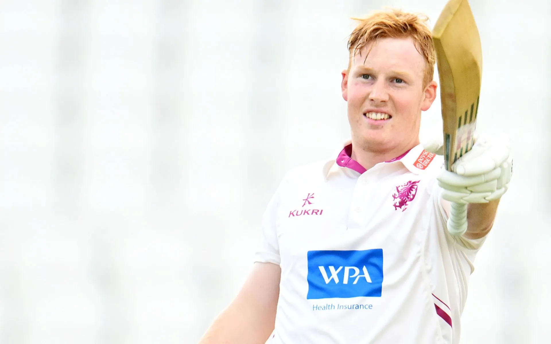 James Rew included in England's Test squad [Source: @SomersetCCC/X.com]