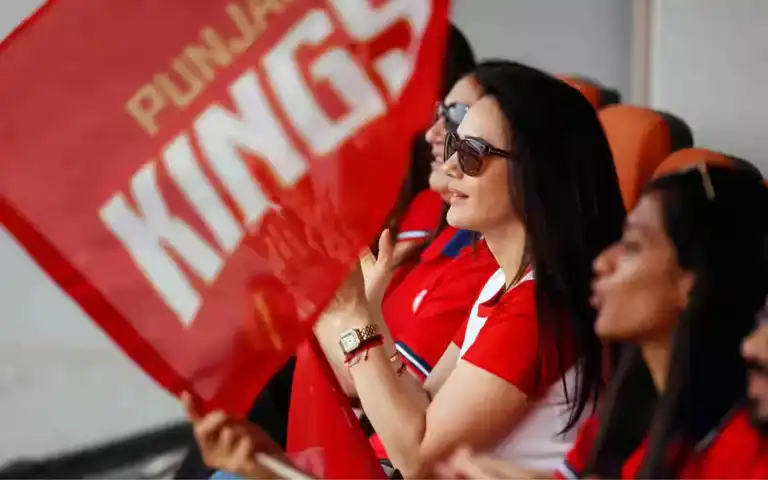 PBKS Co-owner Preity Zinta in the frame (iplt20) 