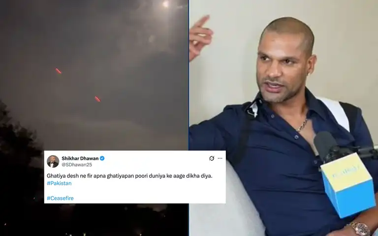 "Ghatiya Desh, Ghatiyapan.." Shikhar Dhawan Rips Pakistan For Ceasefire Violation