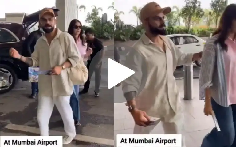 Virat And Anushka Jet Off As Couple Spotted At Mumbai Airport Amid Test Retirement