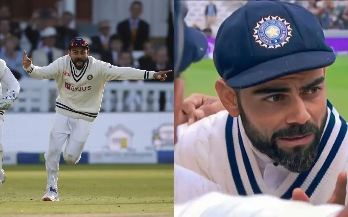 Virat Kohli during 2021 tour (Source:@akashd7781,x.com)