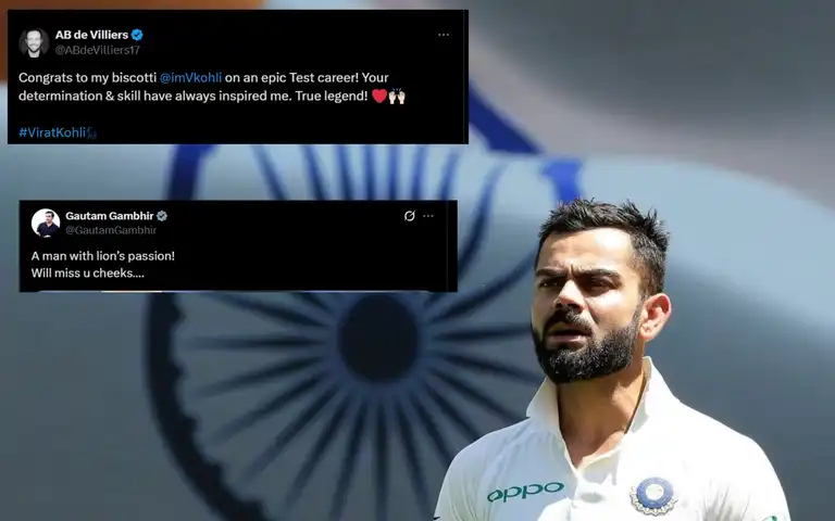Cricket World Bids Farewell (Source: @Sulemannagori23/x.com, @ABdeVilliers17/x.com, @GautamGambhir/x.com)