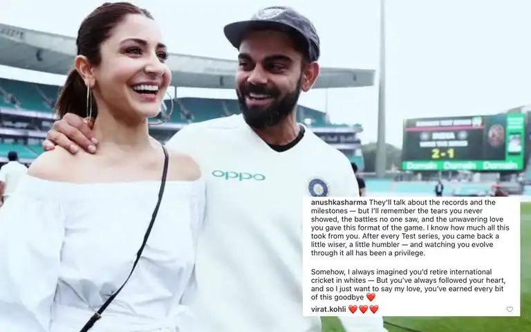 Anushka Sharma with Virat Kohli [Source: @anushkasharma/IG]