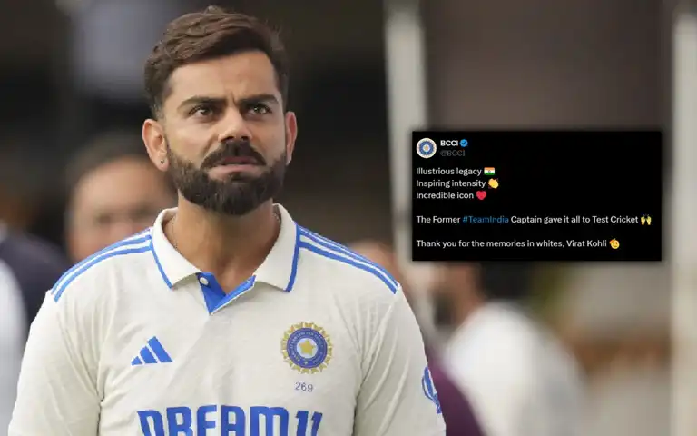 "Captain Gave It All To Test Cricket," BCCI Pays Heartfelt Tribute To Virat Kohli