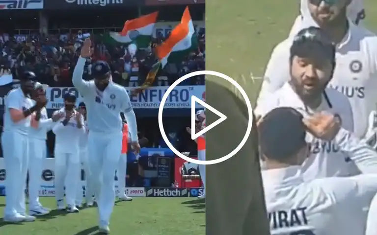 When Rohit Sharma Forced Virat Kohli To Get His Due Guard Of Honour For 100th Test