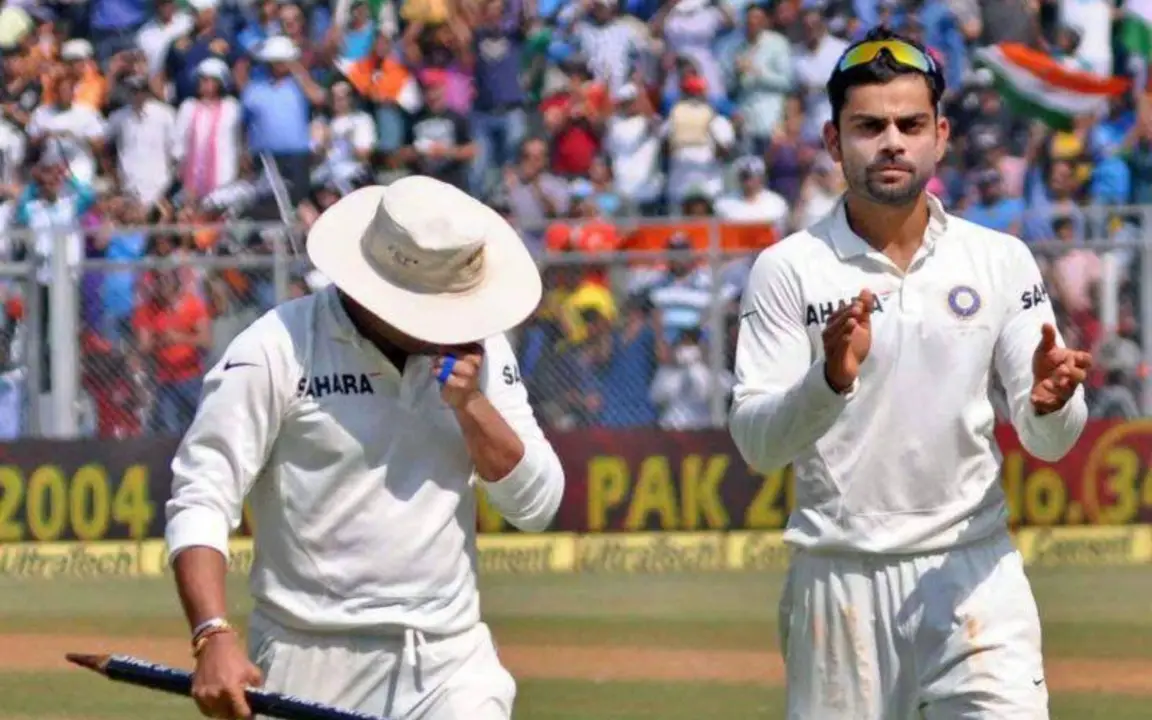 Sachin Tendulkar reacts to Virat Kohli's Test retirement [Source: Getty]