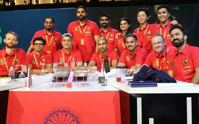 RCB owners and management in IPL mega auction (iplt20/X.com)