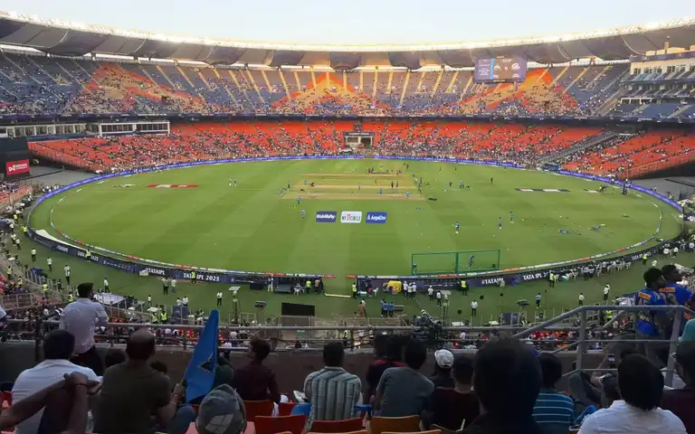 Narendra Modi Stadium, Ahmedabad [Source: @iampurvang5/X]