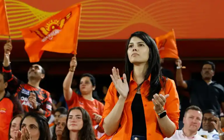 Sunrisers hydrabad Owner Kavya Maran At SRH's Match [X.com/@OneCricketApp]