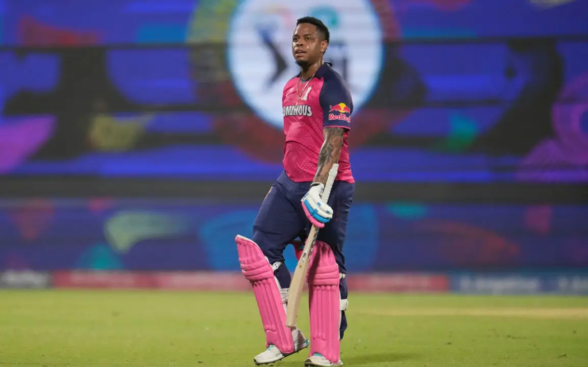 Shimron Hetmyer in IPL 2025 (Source: AP Photos)