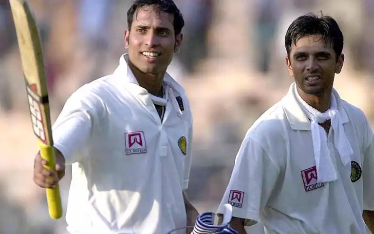 VVS Laxman and Rahul Dravid for India [Source: @BCCI/x.com]