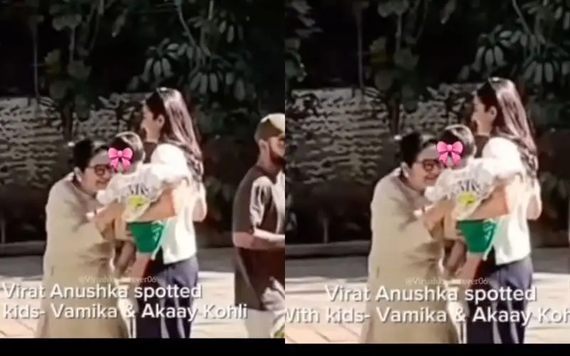 Virat Kohli, Anushka Sharma family moment (Source:@virushkaxphotos, Instagram)