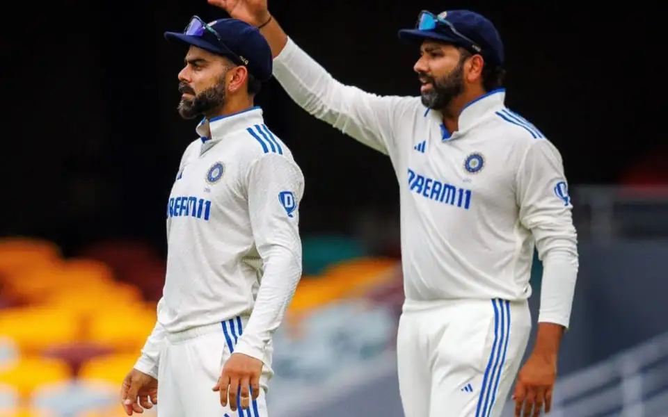 Virat Kohli and Rohit Sharma - (Source : @Johns/X.com)