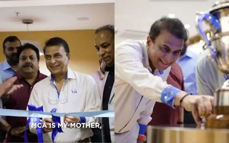 India Legend Sunil Gavaskar Honoured With '10000 Gavaskar' Board Room At BCCI HQ
