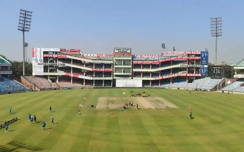 Arun Jaitley Stadium located in New Delhi [Source: @OneCricketApp/X]