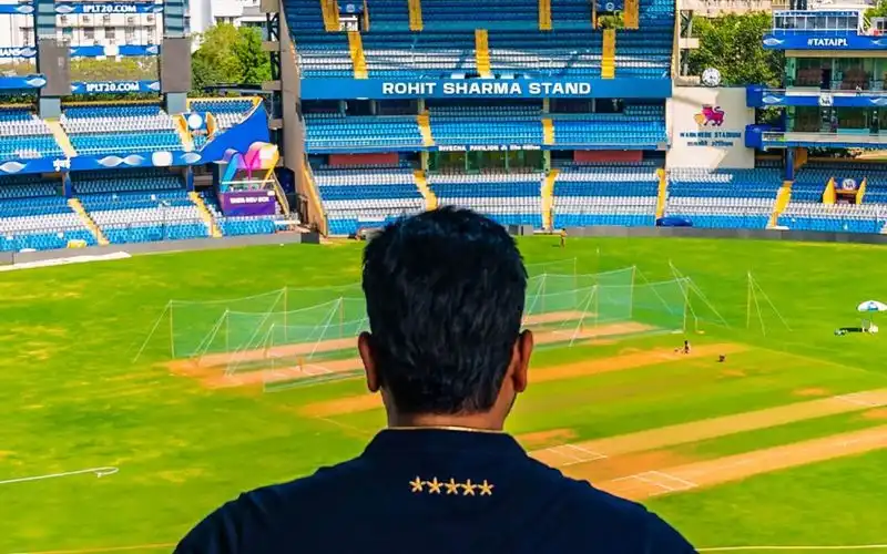 Rohit Sharma Stand at Wankhede Stadium [Source: @mipaltan/x]