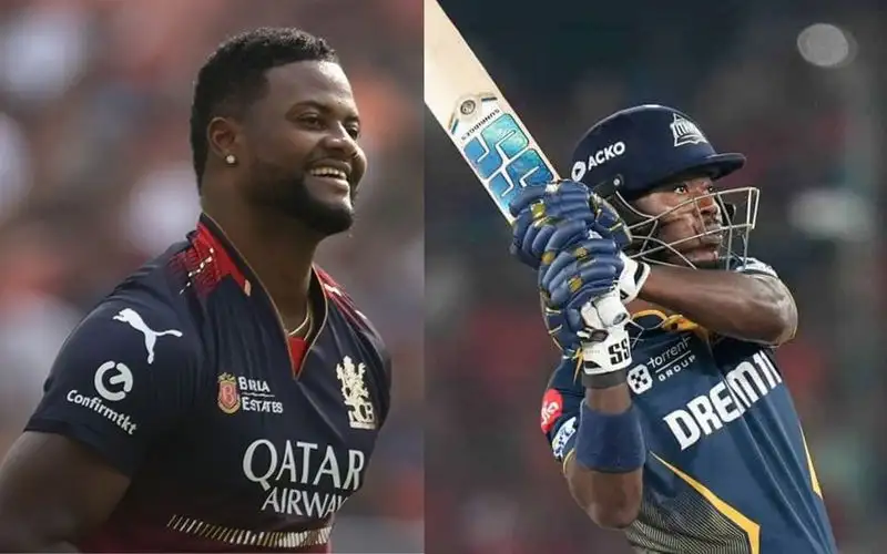 Romario Shepherd and Sherfane Rutherford [Source: @Jay_Cricket12/X]