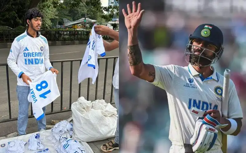 Virat Kohli’s Test Jersey Hits Streets As RCB Fans Plan Tribute At Chinnaswamy