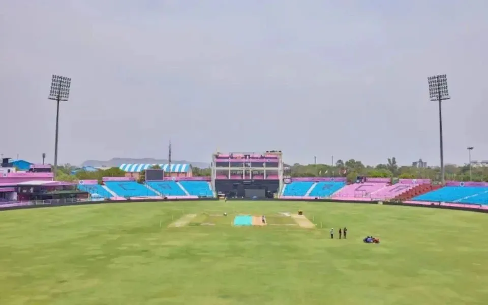 Sawai Mansingh Stadium [Source: @chinmayshah28/X]