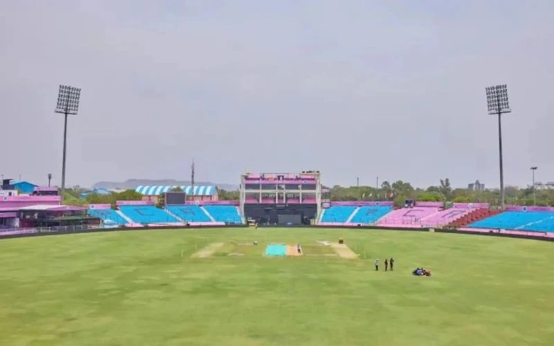 Sawai Mansingh Stadium [Source: @chinmayshah28/X]