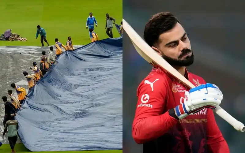 Rain is predicted at M. Chinnaswamy Stadium [Source: AP]