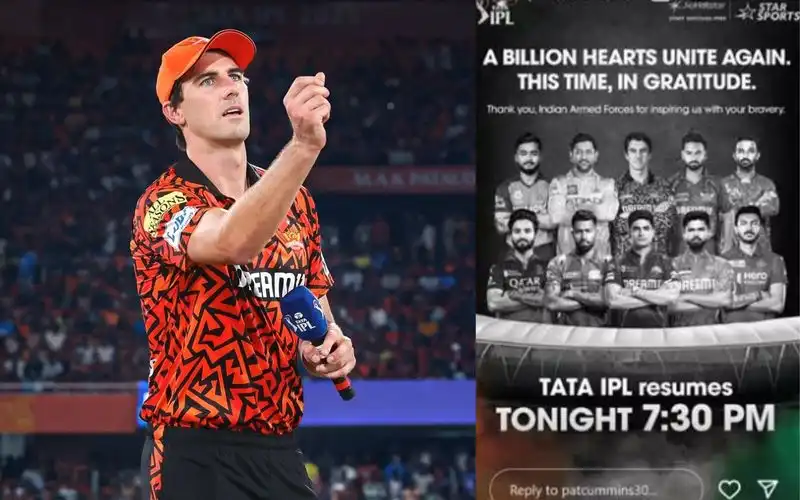 "Inspiring Bravery" Pat Cummins Salutes Indian Armed Forces Before IPL 2025 Return