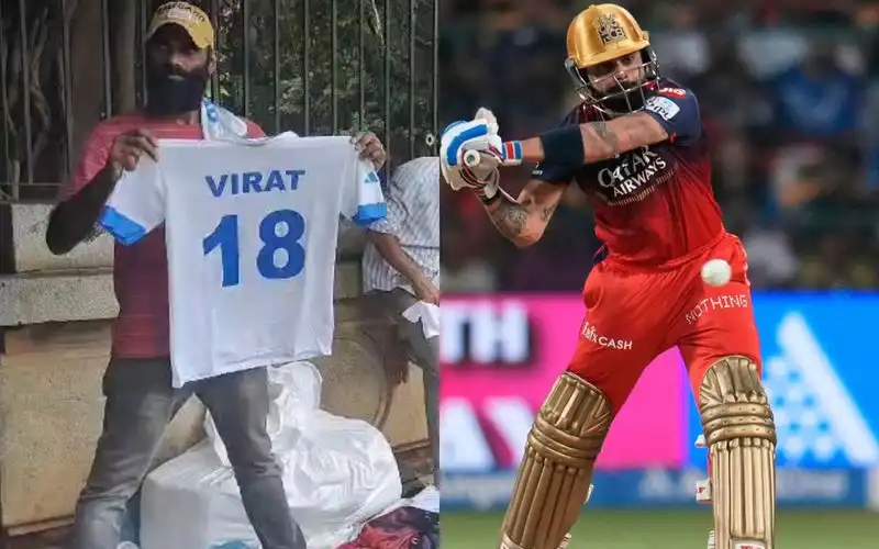 Tributes for Virat Kohli [Source: AP Photo]