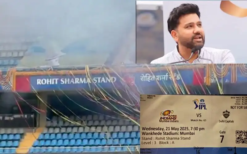 Rohit Sharma Gifted First Pass Of His Own Stand at Wankhede Stadium! Check Pics
