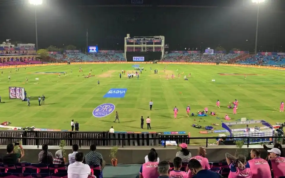 Sawai Mansingh Stadium [Source: @PunjabKingsIPL/X]