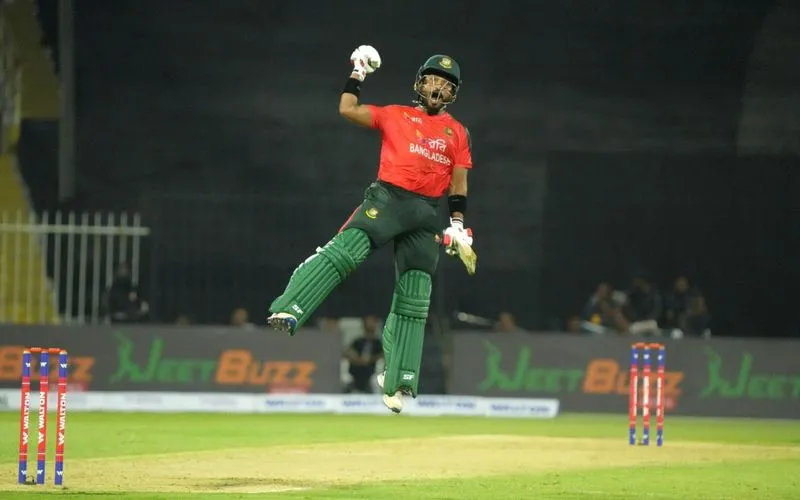 Parvez Hossain Emon's Stunning Century (Source: @IfranAliBijoy20/x.com)