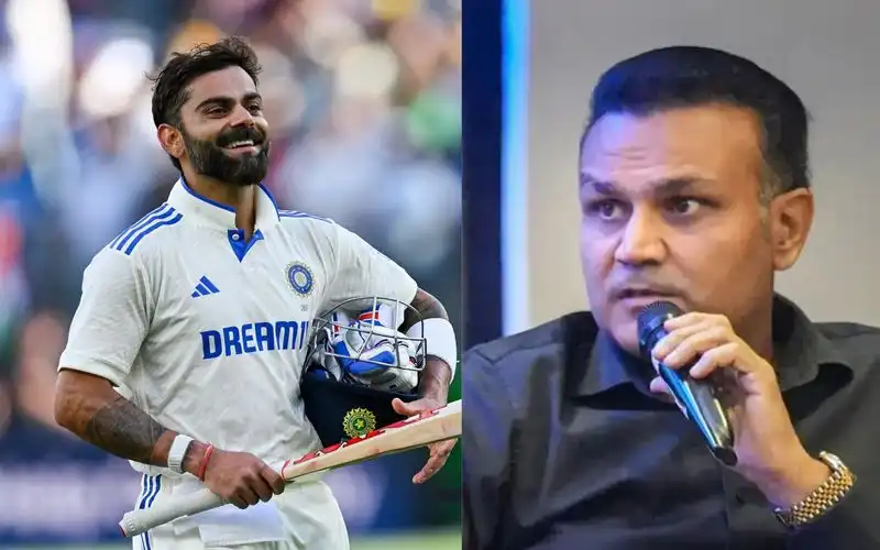 Virender Sehwag on Virat Kohli's Test retirement [Source: @GarhManmohan and @mufaddal_vohra/X.com]