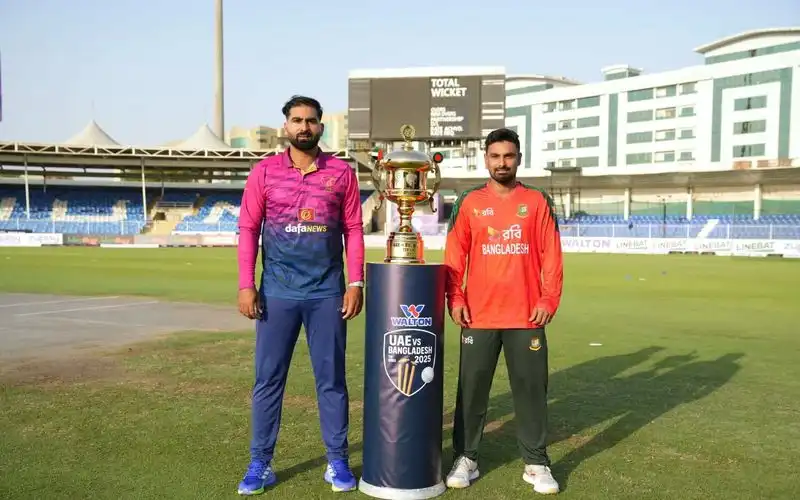 UAE vs BAN 2nd T20I  (Source: @EmiratesCricket/x.com)