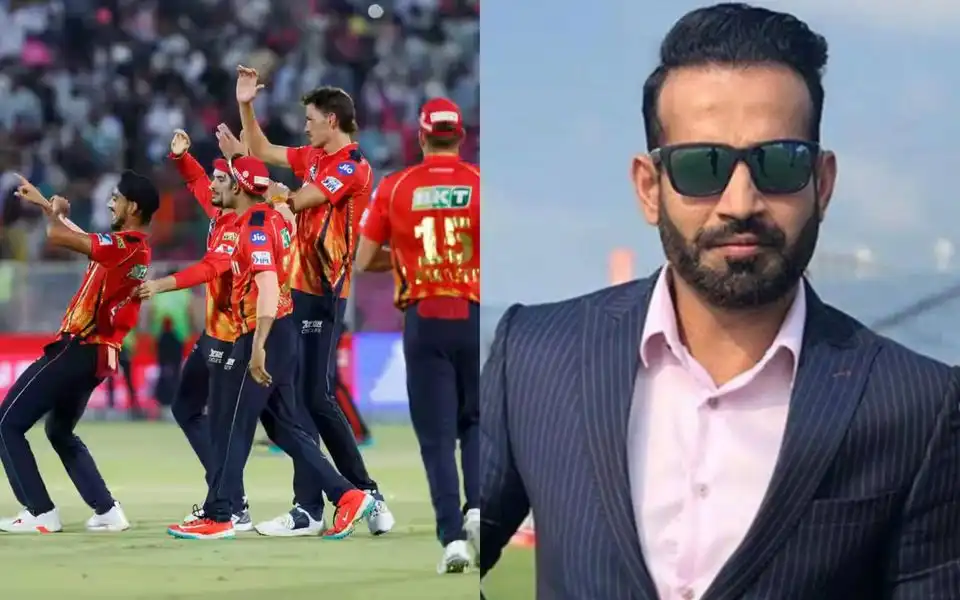 Punjab Kings players and Irfan Pathan [Source: IPLT20.COM, @IamTanujSingh/x]