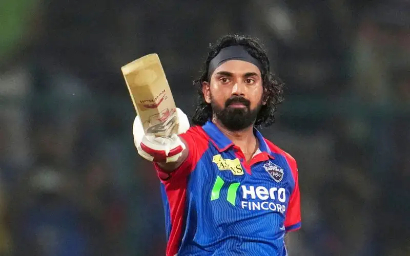 KL Rahul after his century vs GT (Source: AP Photos)