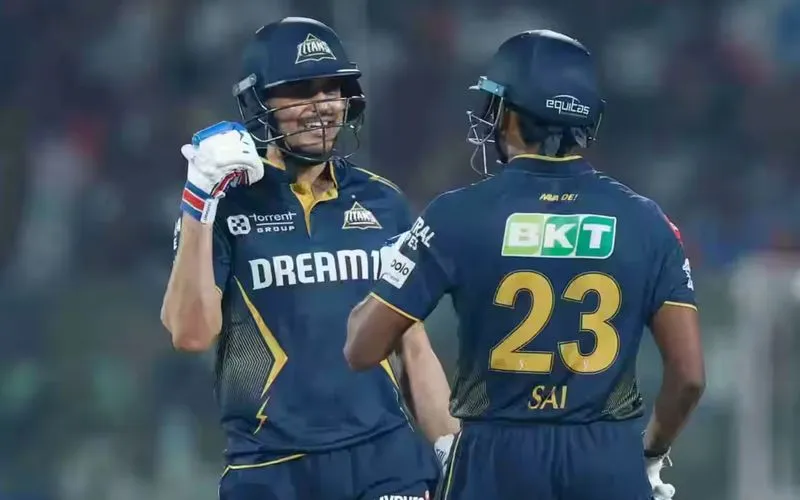 Shubman Gill and Sai Sudharsan [Source: @IPLT20.com]