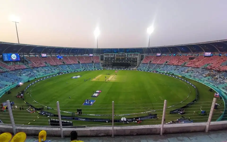 Ekana Stadium, Lucknow [Source: @lucknow_updates/X]