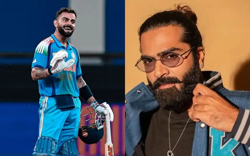 Tamil actor on Virat Kohli's biopic [Source: @kohliception, @ImTanujSingh/X.com]