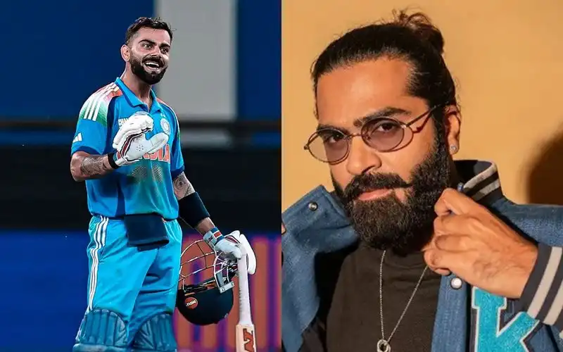 Tamil actor on Virat Kohli's biopic [Source: @kohliception, @ImTanujSingh/X.com]