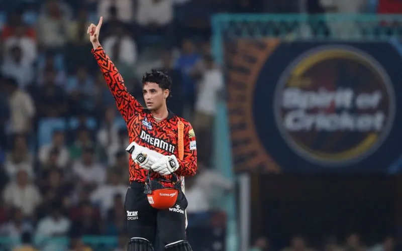 Abhishek equals Pooran [Source: AP Photo]
