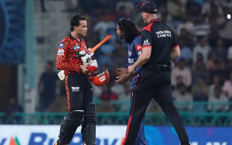 Abhishek Sharma, Digvesh Rathi Involved In A Nasty Word Exchange (Source: AP Photos)