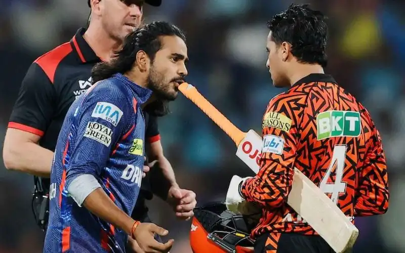 Abhishek Sharma fined (Source:@veejuparmar,x.com)
